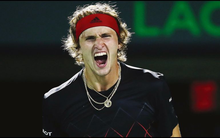 Alexander Zverev. El tenista alemán no pasó mayores problemas para dar cuenta del español Pablo Carreño Busta en las Semifinales. AFP/C. Brunskill