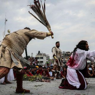 Con la Resurrección de Cristo, concluyen actividades en Iztapalapa