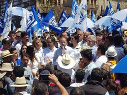 Anaya Cortés respondió que en el conflicto por el agua y la construcción de la presa El Zapotillo se requiere una solución justa. EL INFORMADOR / R. Rivas