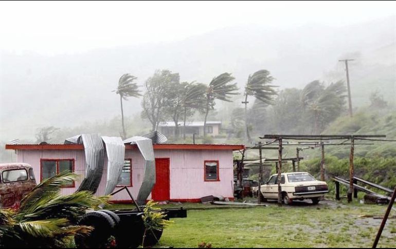 El fenómeno natural ha ocasionado cortes de luz, inundaciones y fuertes vientos. TWITTER