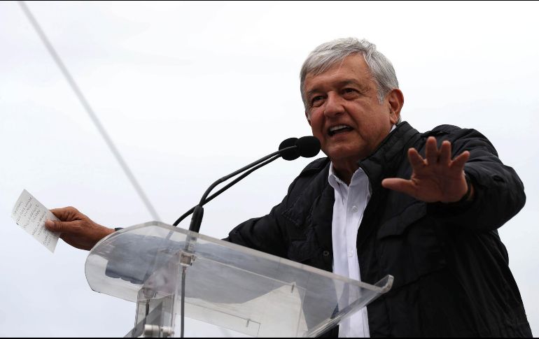 El candidato a la presidencia de la República por la coalición Juntos Haremos Historia dice que 