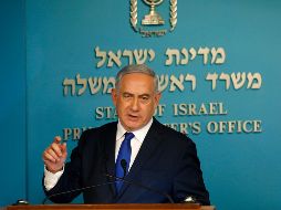 El jefe del Gobierno israelí anunció en la tarde de ayer el acuerdo con el organismo de la ONU, pero horas después lo suspendió. AFP/M. Kahana