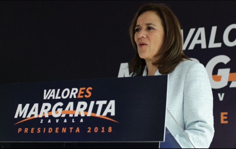 Margarita Zavala dice que el autobús aún no tiene nombre. NTX / ARCHIVO