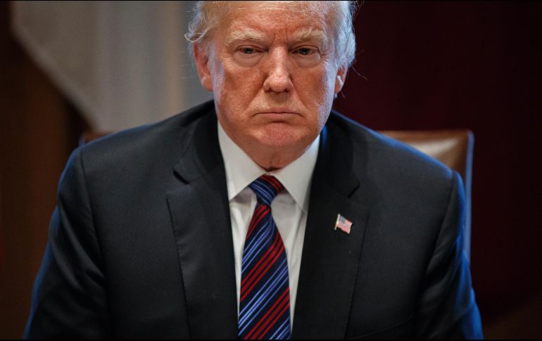 Trump no ofrece más detalles sobre sus planes para militarizar la frontera con México. AP / E. Vucci