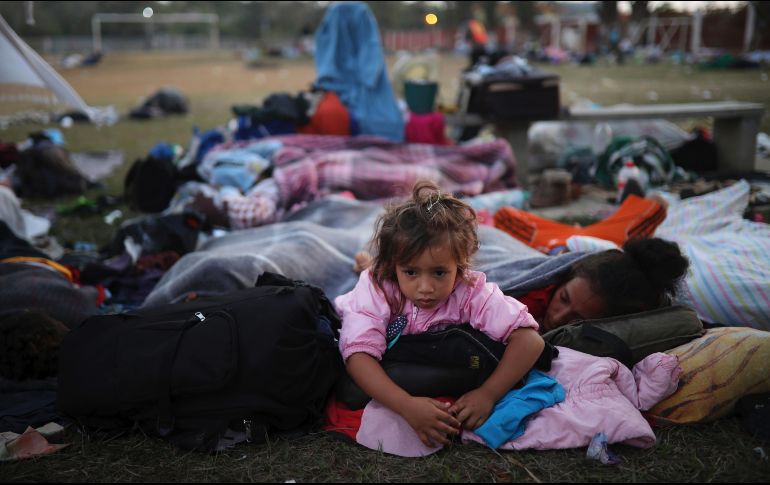 El gobierno mexicano informó que los participantes de la caravana 