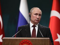 Putin dice que el tipo de gas nervioso utilizado en el envenenamiento puede elaborarse en unos 20 países. AP / B. Ozbilici
