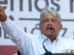 El político tabasqueño recomendó a Donald no abusar y  actuar como jefe de Estado, sin ofender a “nuestro pueblo”. AFP / J. Aguilar