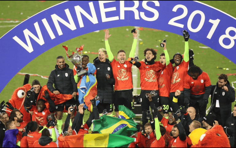 El Standard de Lieja se coronó en Bélgica. TWITTER / @EuropaLeague