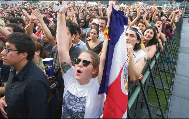 Estreno. Los vasos serán repartidos en el próximo Corona Capital en Guadalajara. NTX
