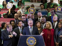 Eric Schneiderman, fiscal general de Nueva York, anunció la nueva demanda en una corte federal en Manhattan. AFP/D. Angerer