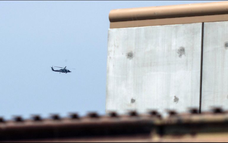 El accidente ocurrió  a pocos kilómetros de la frontera con Baja California. AFP/G. Arias