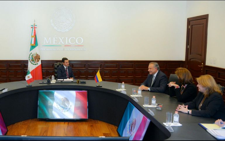 Ambas partes celebraron los logros que en materia de integración regional se han conseguido en el marco de la Alianza del Pacífico. NTX/ PRESIDENCIA