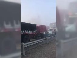 El fallecido manejaba un autobús de pasajeros. TWITTER / @DELTACHILE1