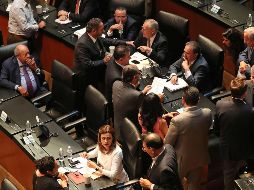 Desde que Trump llegó a la presidencia de Estados Unidos, este es el primer pronunciamiento enérgico que emite el Senado mexicano. SUN/ J. Reyes