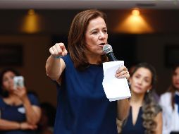 Meses atrás durante un encuentro en Morelos, viveristas le manifestaron la inseguridad que se vive en ese sector. SUN/ Y. Xolalpa