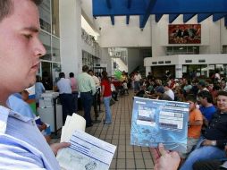 Lo anterior significa 74 mil 109 trámites más, es decir 4.17 por ciento; la recaudación también fue superior el presente año en 8.72 por ciento. EL INFORMADOR / ARCHIVO