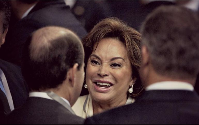 Elba Esther Gordillo aún tiene un proceso penal en su contra; por lo que no puede contender por cargos públicos. ARCHIVO