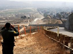 Guardia nacional en la frontera con México EFE / M. Nelson