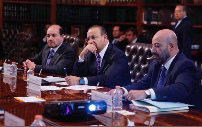 El secretario de gobernación aclaró que el gobierno de la República tiene la obligación de aplicar la ley a quienes hayan cometido delitos. TWITTER / @navarreteprida