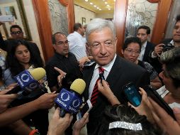 Andrés Manuel publicó en sus redes sociales que rechaza las amenazas de Donald. SUN / ARCHIVO