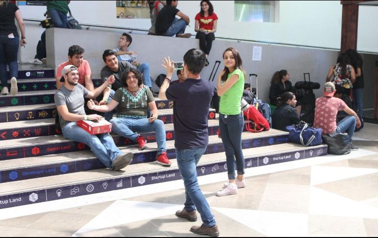 Los visitantes de Talent Land tuvieron un promedio de edad de 23 años y accedieron a mil 500 horas de contenido. EL INFORMADOR/ A. Camacho