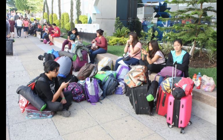 La Expo Guadalajara se convirtió en un gran campamento durante esta semana del evento. EL INFORMADOR/ A. Camacho