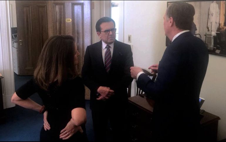 Guajardo se reunió con el representante Comercial de Estados Unidos, Robert Lighthizer, y la canciller de Canadá, Chrystia Freeland. TWITTER / @SE_mx