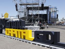 Los escenarios aún siguen en montaje. EL INFORMADOR/G. Gallo