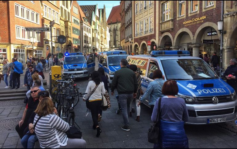 Las fuerzas de seguridad han acordonado la zona y han pedido que se evite el centro de la ciudad para facilitar su trabajo y también el de los servicios de emergencia. AFP/ ARCHIVO