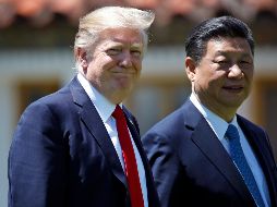 Trump dice que él y el presidente chino, Xi Jinping, ''siempre seremos amigos, sin importar lo que suceda con nuestra disputa comercial''. AP / ARCHIVO