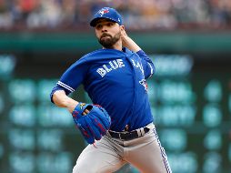 García lanzó cinco entradas y un tercio, aceptó cinco imparables, un jonrón, tres carreras, dio dos pasaportes y ponchó a cinco. AP/J. Cowsert