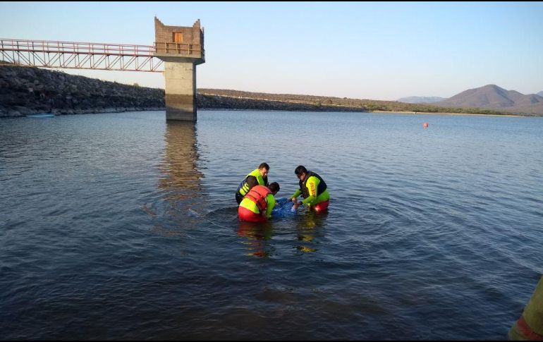 Hasta las 21:00 sólo se había recuperado un cuerpo, hoy se reanudará la búsqueda de los otros. ESPECIAL/UEPCBJ