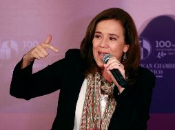 Zavala se manifestó a favor de la reforma educativa. EFE / J. Méndez