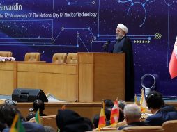 Irán firmó el acuerdo mediante el cual limita sus actividades nucleares a cambio del levantamiento progresivo de las sanciones internacionales. EFE /