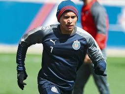 Listos. Guadalajara entrenó bajo condiciones de frío en el área de Nueva Jersey, de cara al partido que define al primer finalista de la Liga de Campeones de Concacaf. CHIVAS / S. Barber