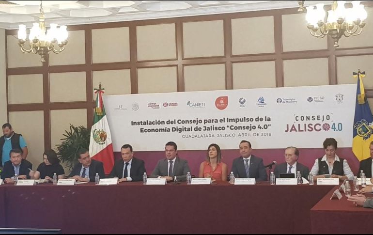 La presentación oficial del consejo 4.0 contó con la participación del gobernador Aristóteles Sandoval. El INFORMADOR / C. Gallegos