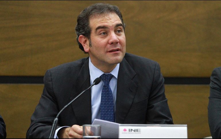 El consejero presidente del INE precisó que el proceso electoral avanza conforme lo marca la ley y las normas. NTX / F. Estrada