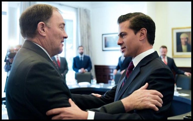 El gobernador Herbert destacó el ambiente de apertura y cordialidad que caracteriza a los pobladores de Utah, al tener la gran mayoría de ellos raíces fuera del estado. TWITTER / @ESanchezHdz