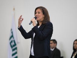 Zavala participó hoy en un ciclo de conferencias del Instituto Tecnológico Autónomo de México. SUN / Y. Xolalpa