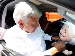 El político tabasqueño indicó que desde la Segob los funcionarios recibieron la entrada para fallar a favor de Rodríguez Calderón. SUN / V. Rosas