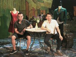 El tenor Alonso Sicairos, a la izquierda, y el director Ragnar Conde, a la derecha. ESPECIAL/SC