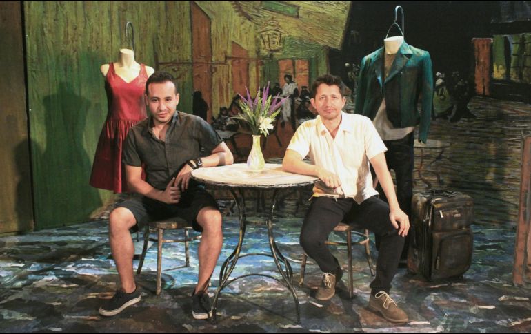 El tenor Alonso Sicairos, a la izquierda, y el director Ragnar Conde, a la derecha. ESPECIAL/SC