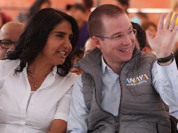 El candidato hace campaña con Alejandra Barrales, aspirante al gobierno de la Ciudad de México. SUN/A. Ojeda