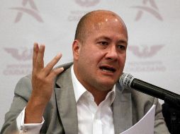 Enrique Alfaro, por Movimiento Ciudadano, expone programa de seguridad en Jalisco. EL INFORMADOR / M. Vargas