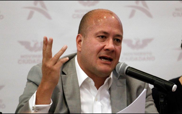 Enrique Alfaro, por Movimiento Ciudadano, expone programa de seguridad en Jalisco. EL INFORMADOR / M. Vargas