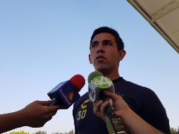 El guardameta de Leones Negros se siente optimista con respecto al partido del próximo domingo 15 de abril. EL INFORMADOR / J. Robles