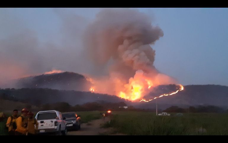 La Semadet activó a las 00:00 horas del miércoles una alerta atmosférica en Tala y Zapopan. TWITTER@CONAFOR