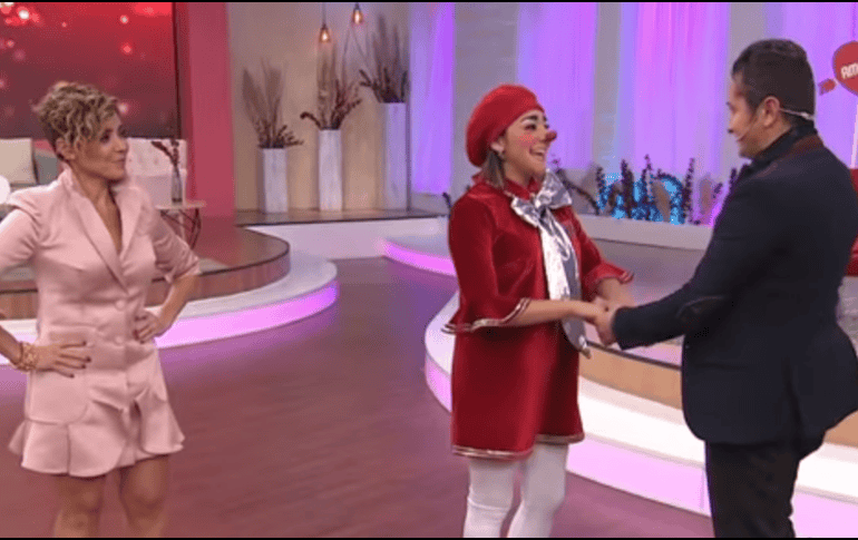 Fabrizio durante su participación en el programa. ESPECIAL