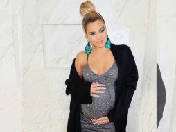 Khloé estuvo acompañada de estuvo acompañada de Kourtney, Kim, Kris Jenner y de Tristan Thompson. INSTAGRAM / khloekardashian