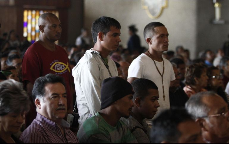 Una vez salida la comisión de la CVM de la reunión con miembros de la ACNUR, se dirigieron a la embajada de Estados Unidos, ubicada en la avenida Paseo de la Reforma de la Ciudad de México. EFE/ ARCHIVO